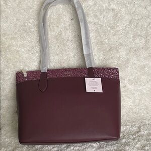 Kate Spade New York Flash Glitter Tote